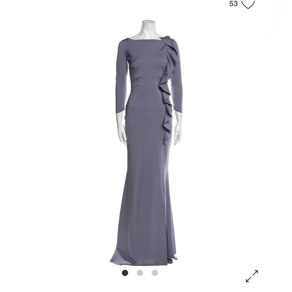 Chiara Boni Bateau Neckline Long Dress